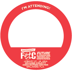 FETC Digital Frame Attendee